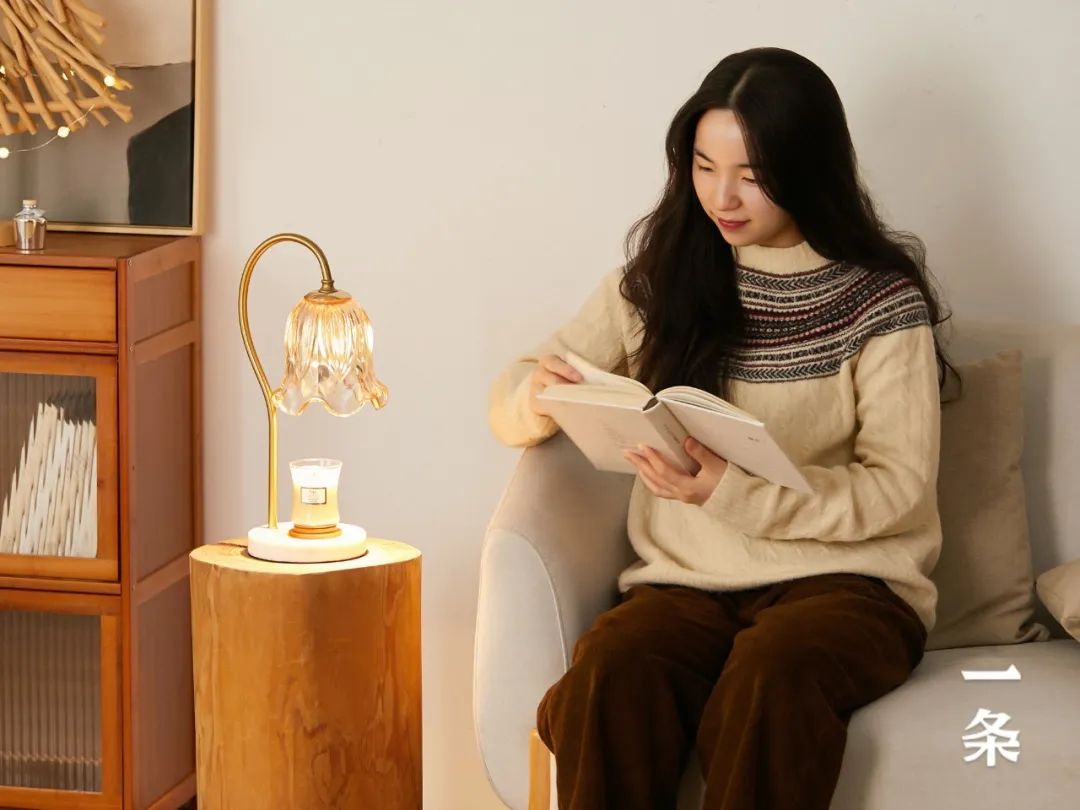 自带木柴燃烧白噪音，WoodWick香薰蜡烛礼盒，一次领略三重香气