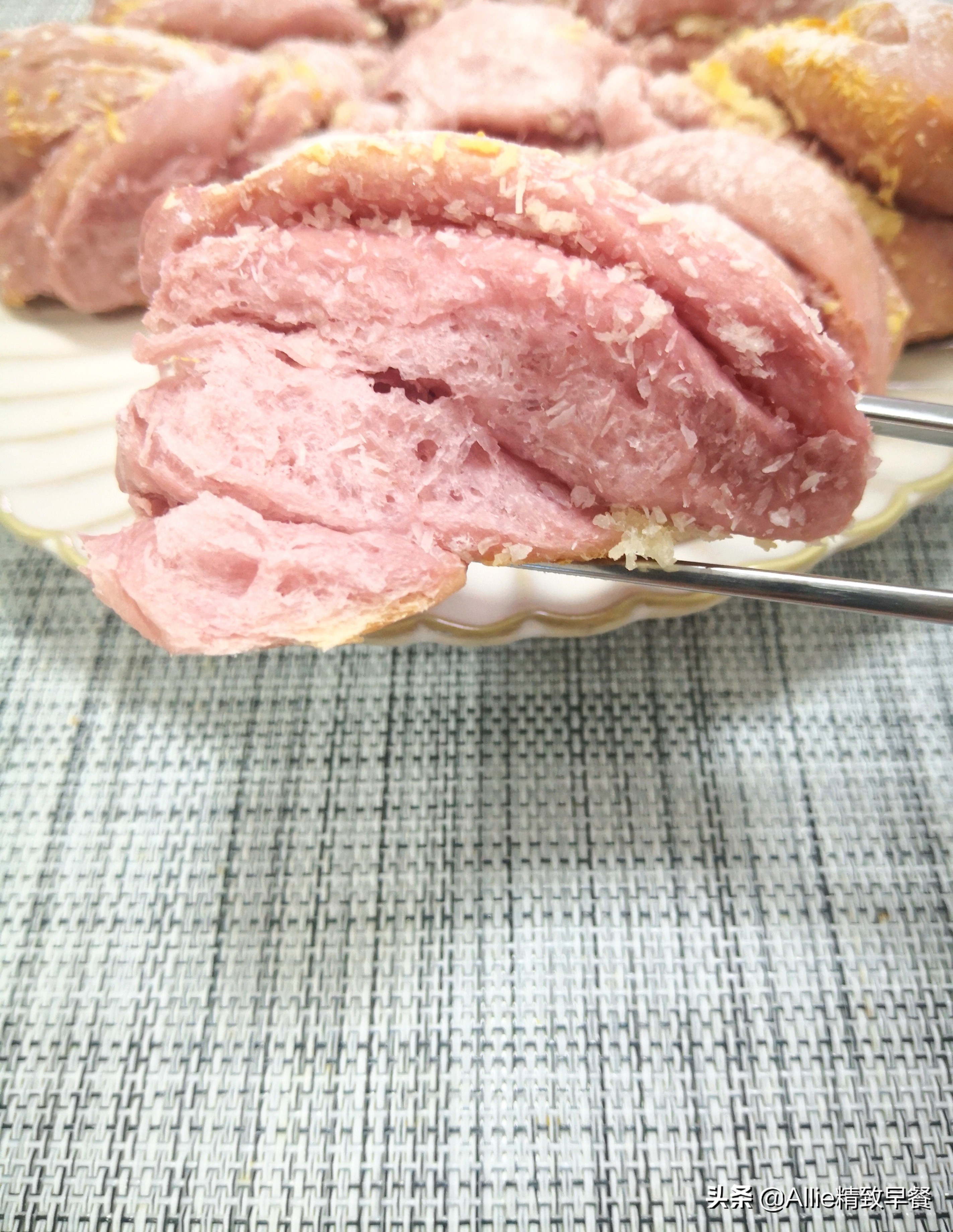 紫薯菜最简单的做法,用紫薯做扇贝花样怎么做