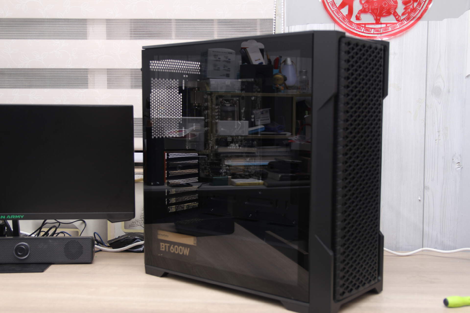 ax90黑武士机箱风道,安钛克gx900机箱改水冷