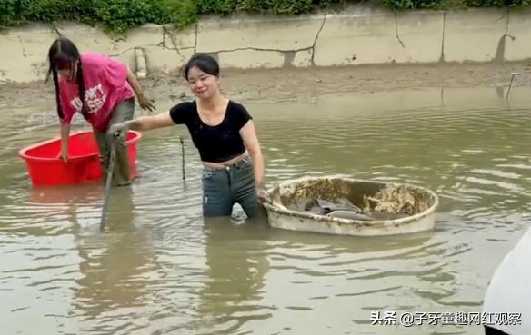 鱼塘抓鱼视频大表哥,鱼塘霸主大表哥