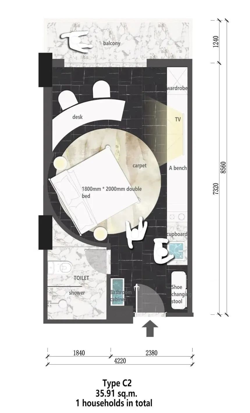 普吉岛史上最强项目——U2Pro总价64万起，包租7%年收益还回购