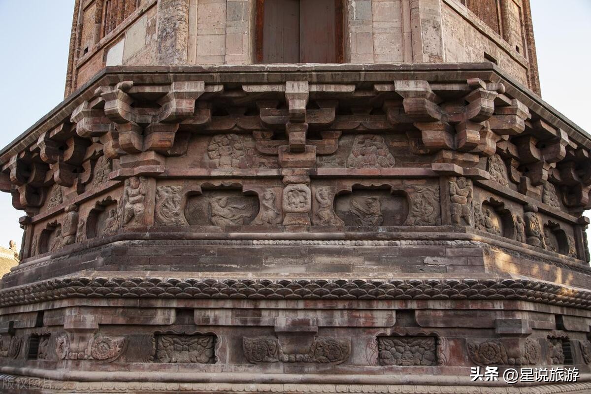 山西最好的琉璃古塔,山西最高的古塔
