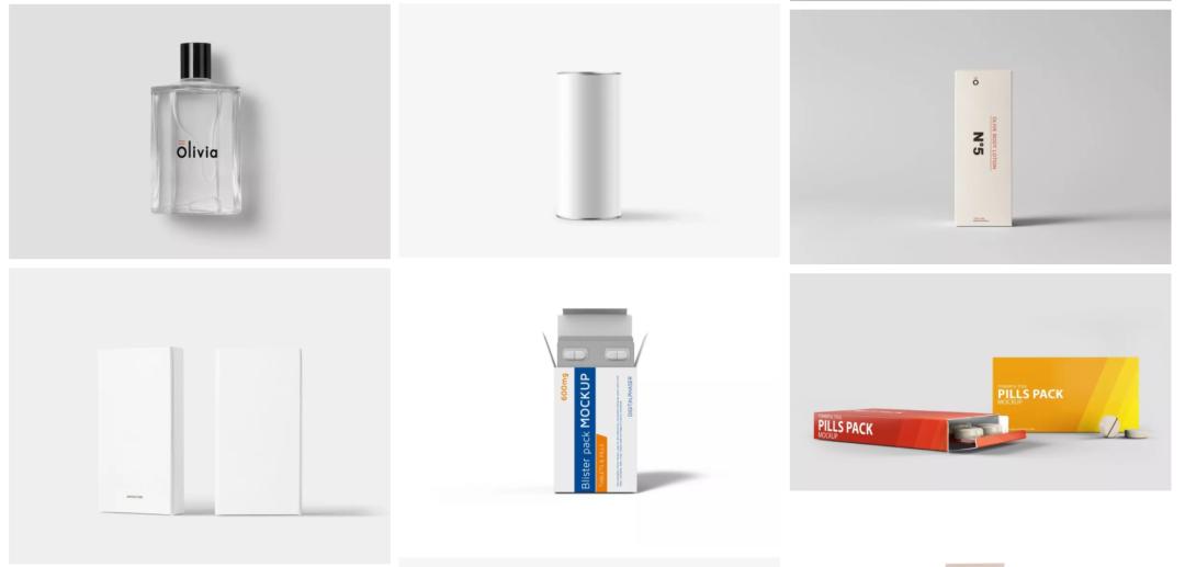 包装盒样机网站推荐免费,国外免费产品样机网站