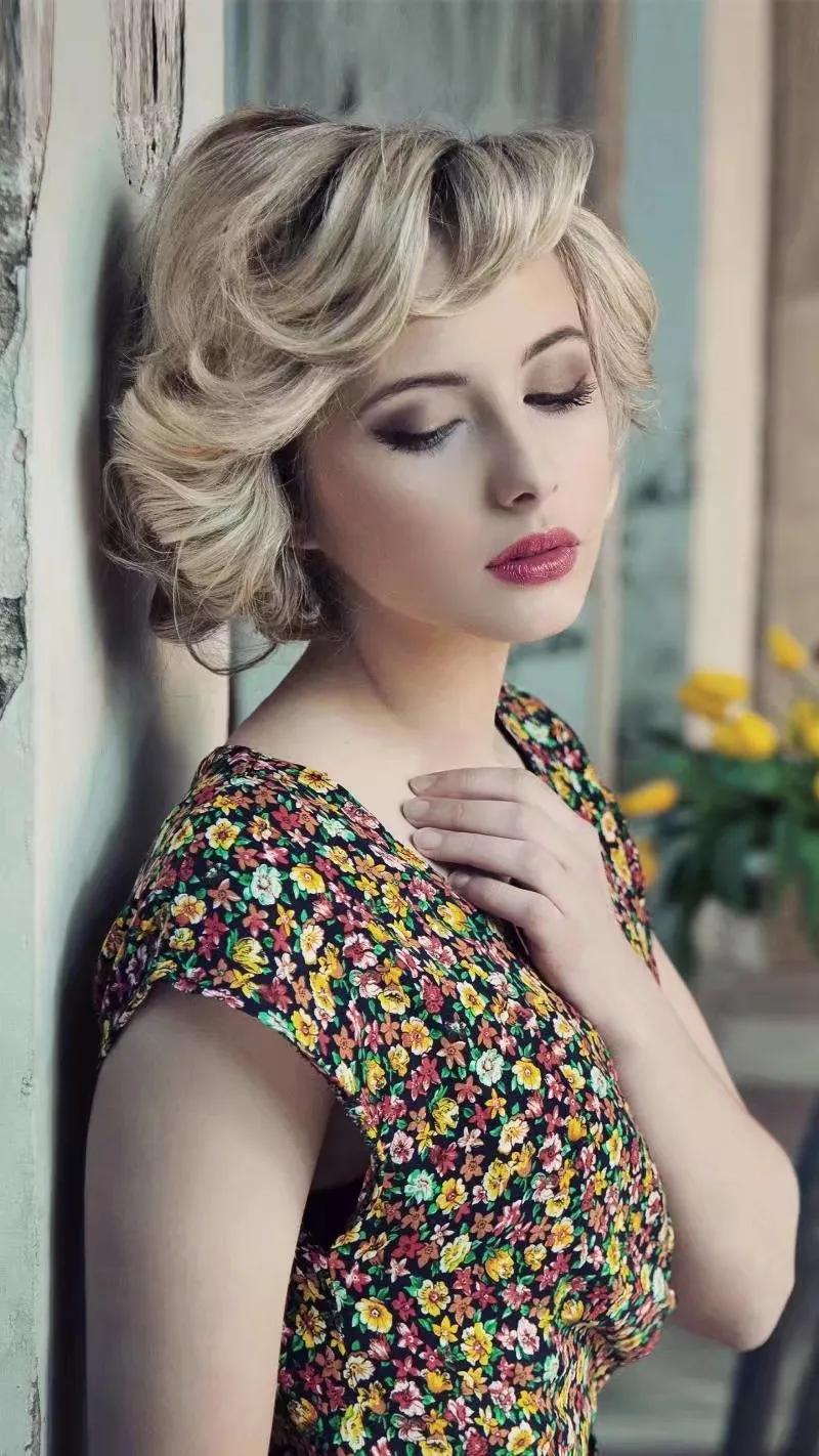 外国艺术照写真造型,精灵妆艺术照国外