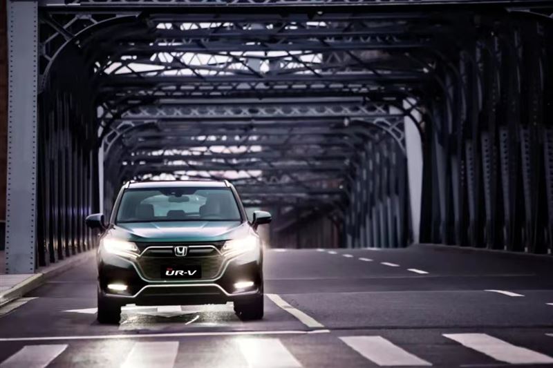 新款本田ur-v实车被曝,全新东风本田ur-v将于今晚上市