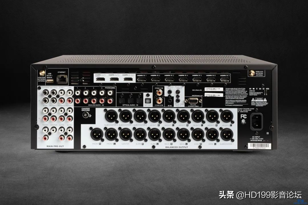 主流16声道以上欧美AV前级分析汇总