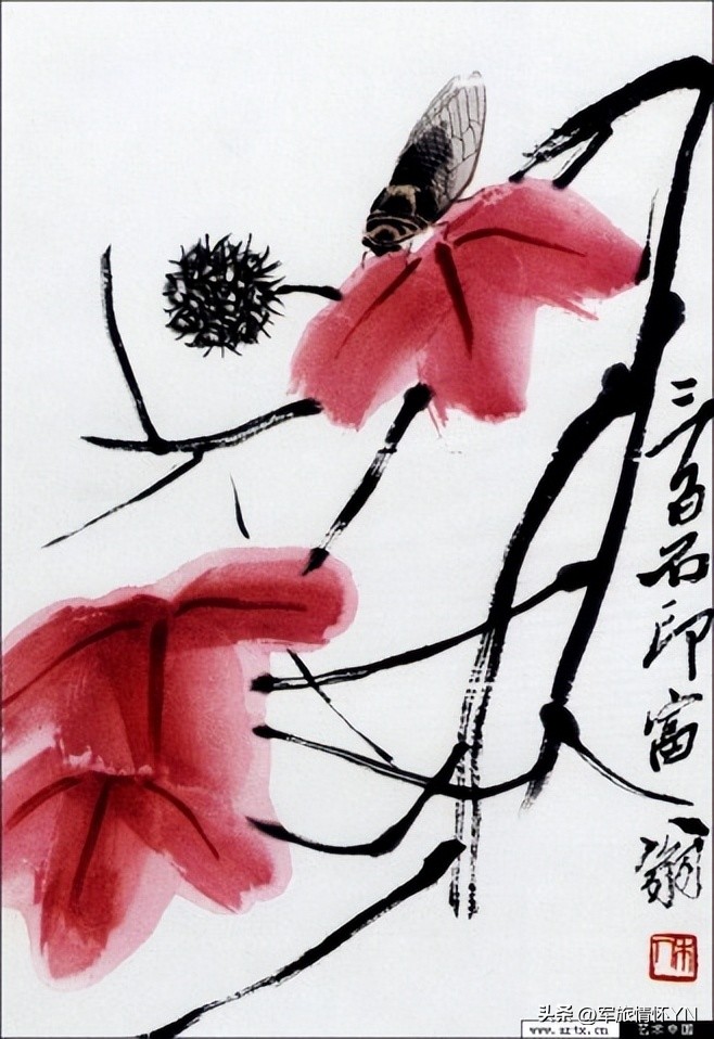 齐白石二流大师,对话大师齐白石