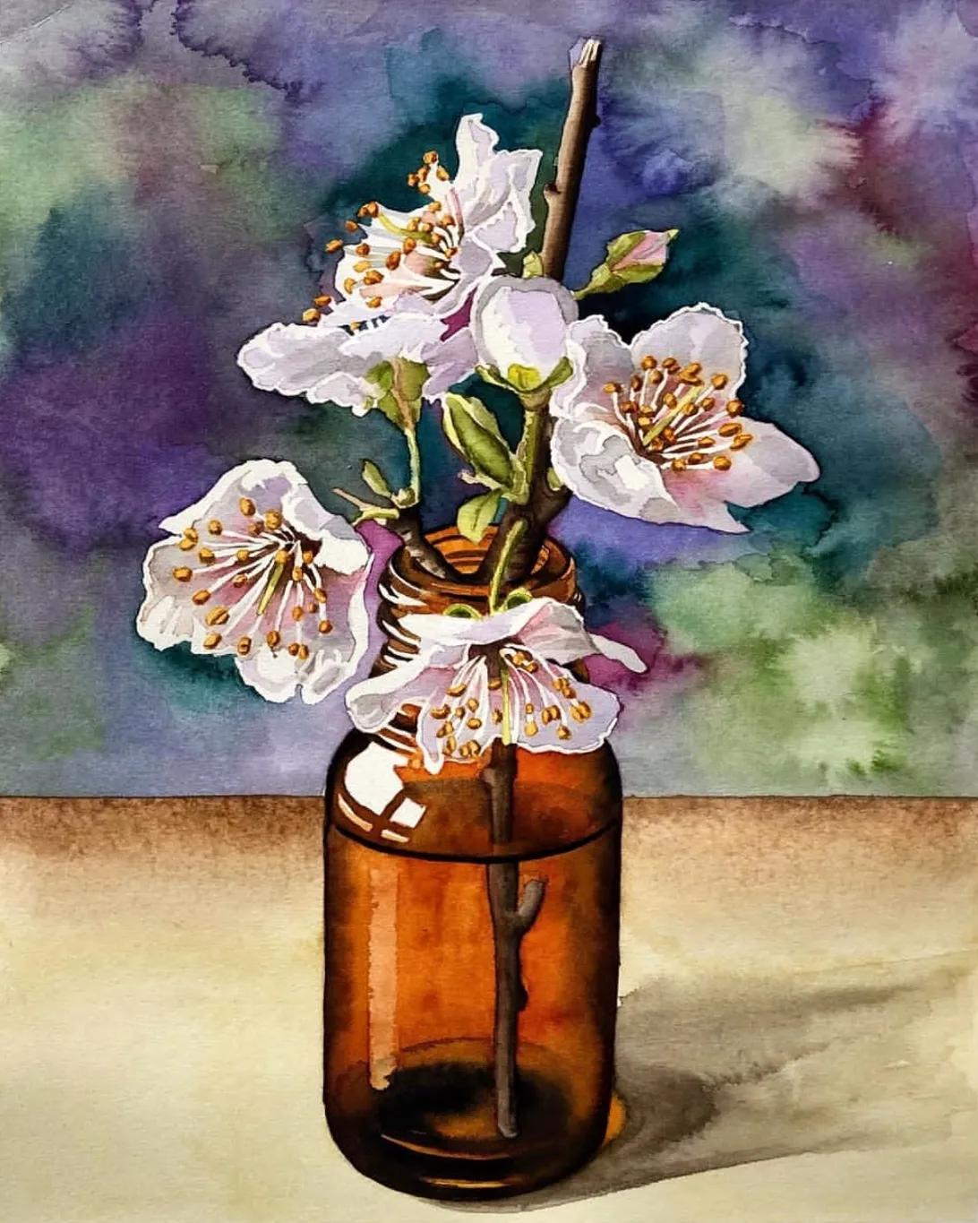 意大利画家水彩画,德国水彩画师作品欣赏