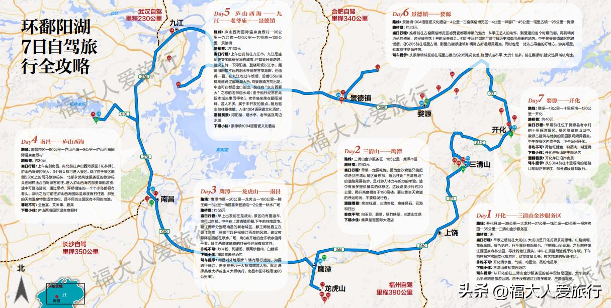 江西鄱阳湖自驾游路线攻略图大全,江西鄱阳湖自驾旅游攻略