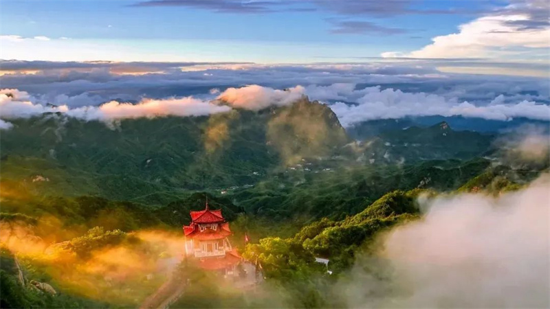 洛阳白云山旅游真实感受与收获,洛阳白云山看瀑布