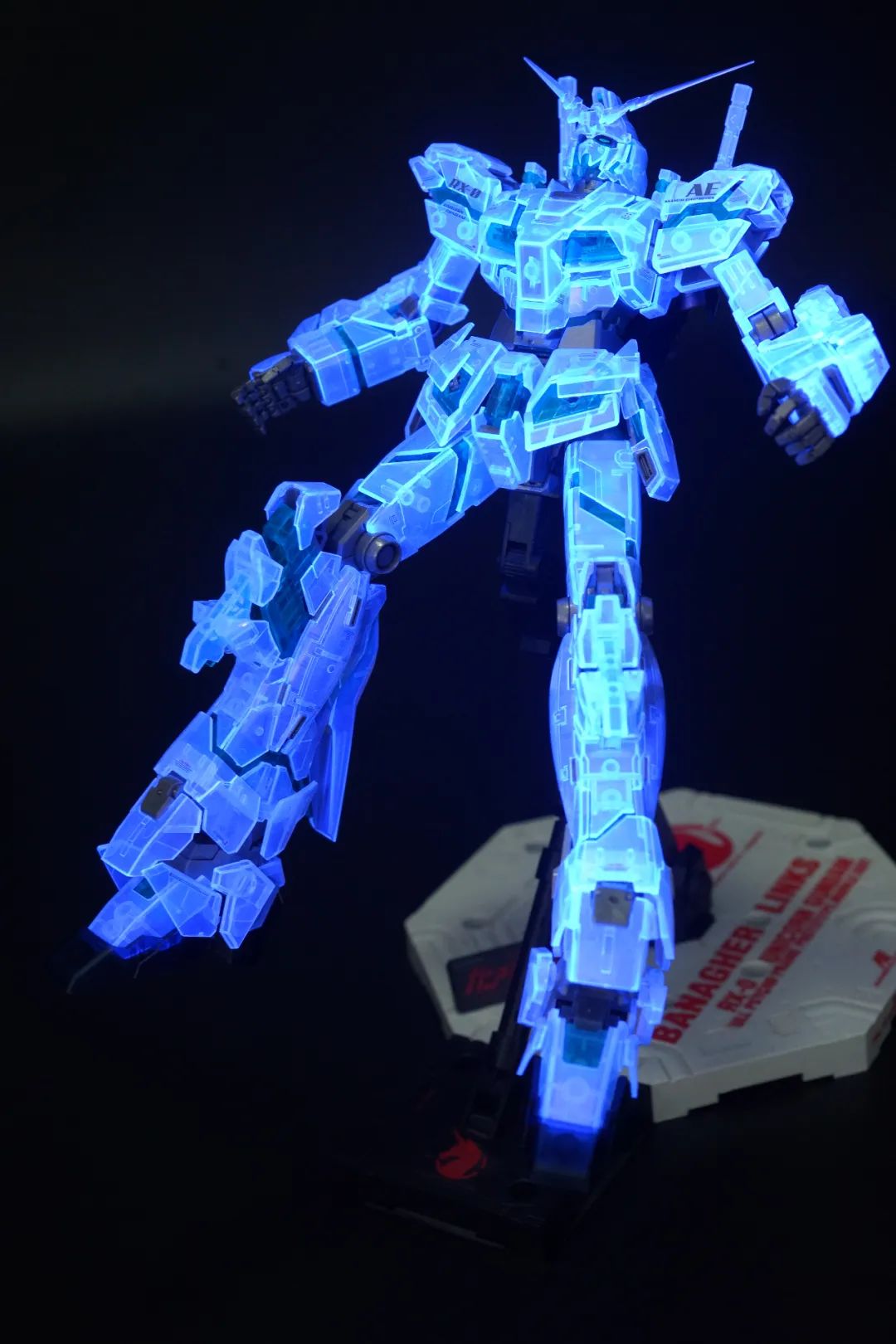 mg独角兽开箱,东京限定彩透独角兽