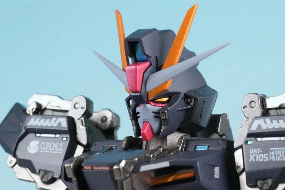 高达漆黑强袭评测,高达robot魂评测强袭