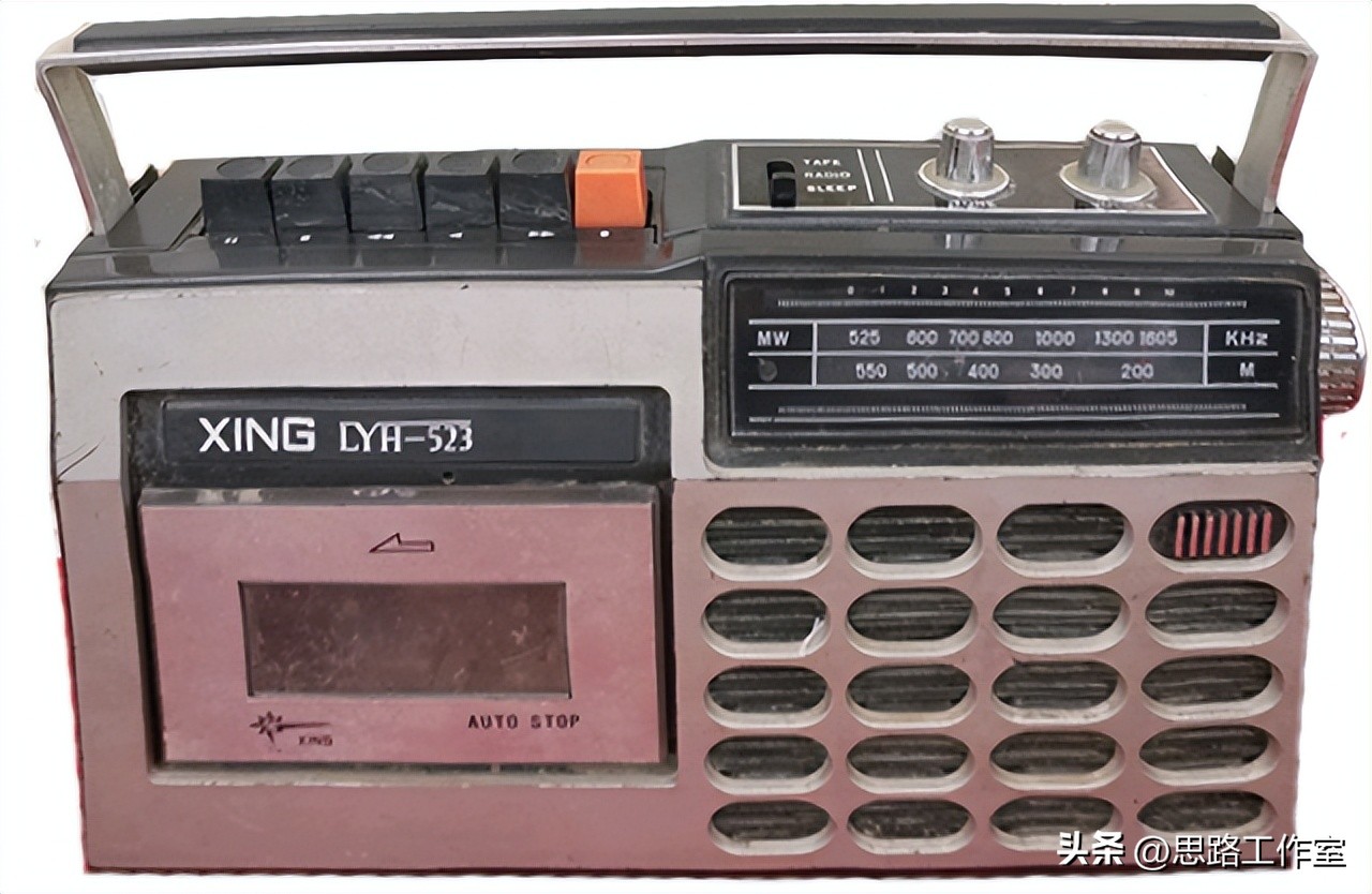 各种老式收录机大全,八十年代珠江牌收录机