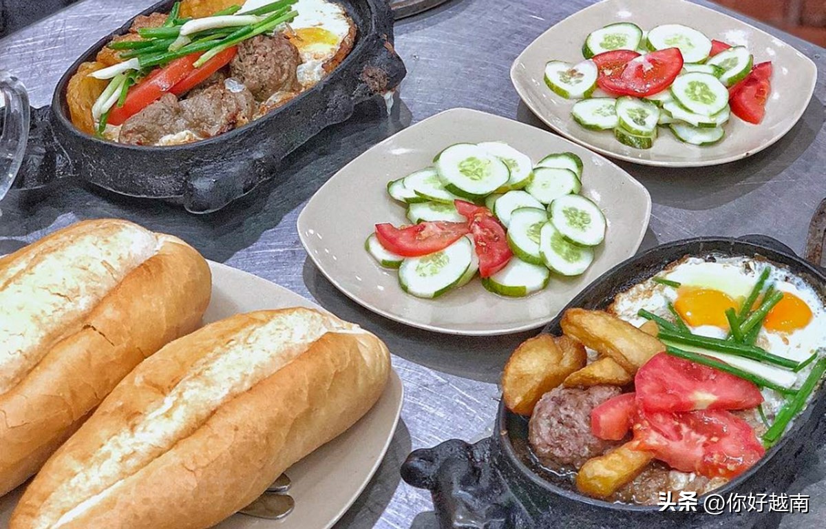 越南河内好吃的店,越南老街的面包店