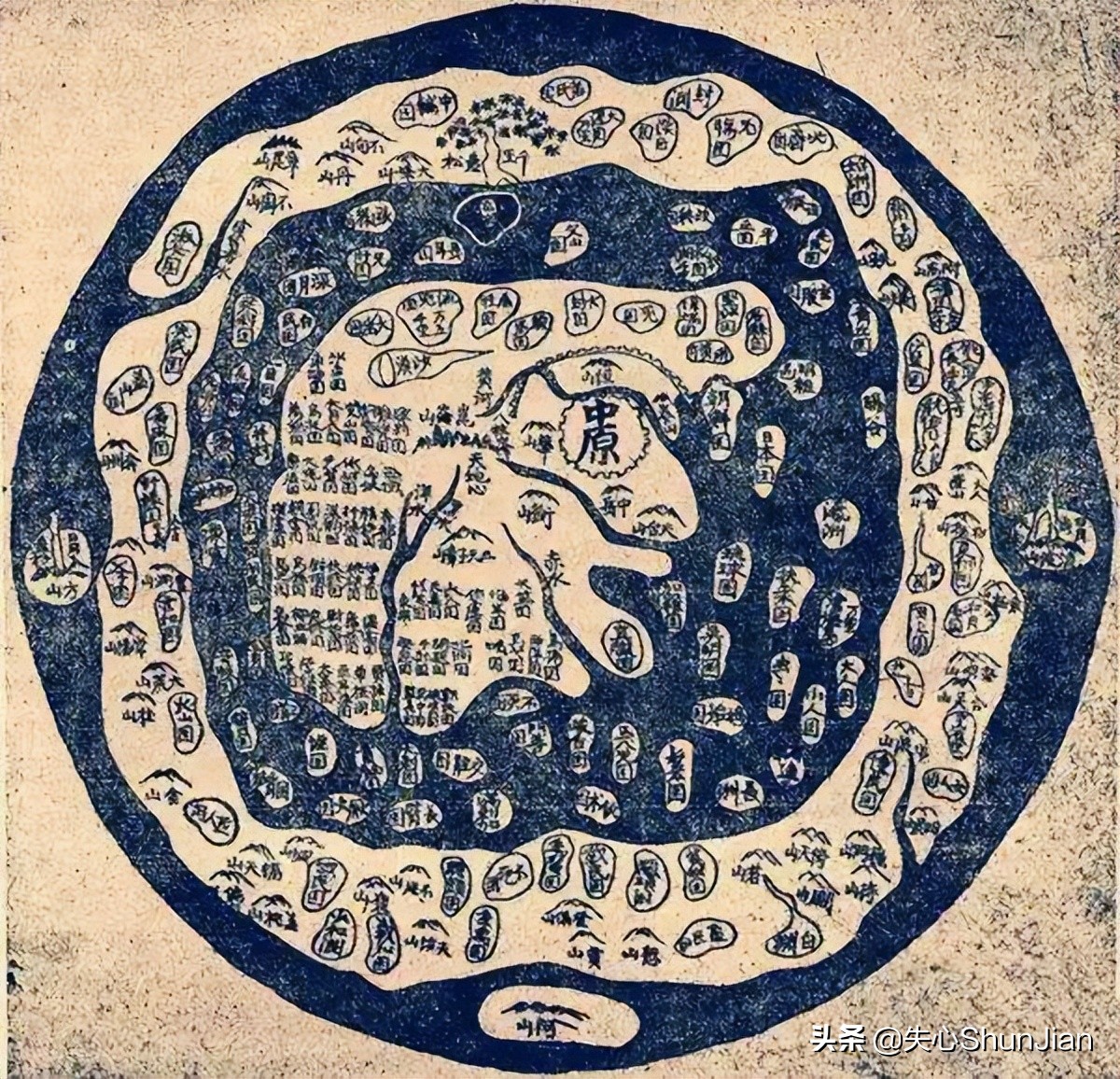 山海经里除了四海八荒还有什么,山海经异兽属于六界中哪一个