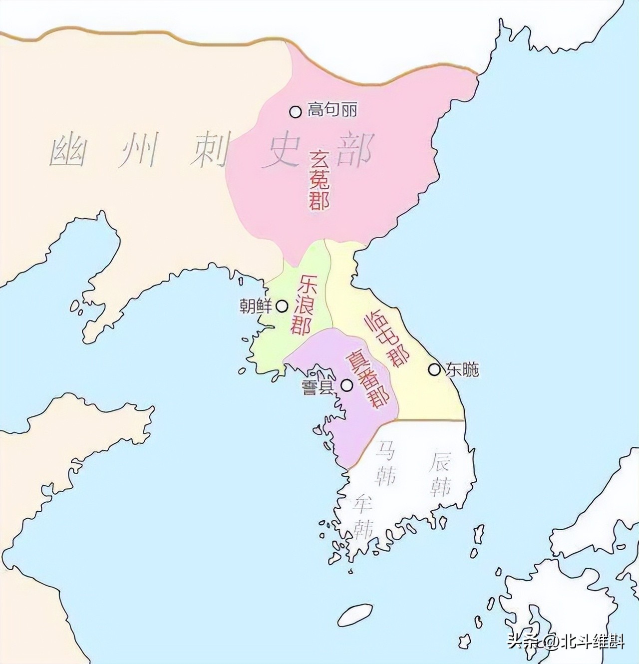 朝鲜的历史版图,朝鲜的历史演变版图