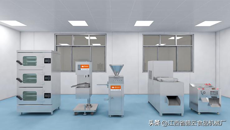 小型火腿肠成套设备,小型火腿肠加工全套设备要多少钱