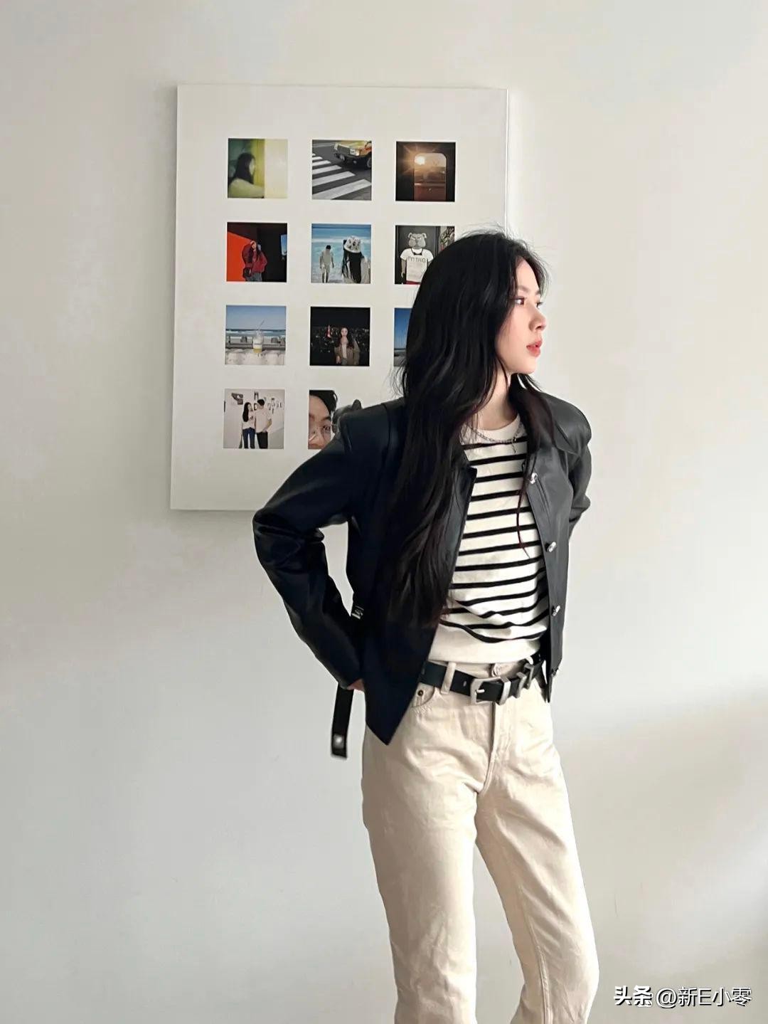 早春oversize皮衣,春装大码外套胖mm早春皮衣