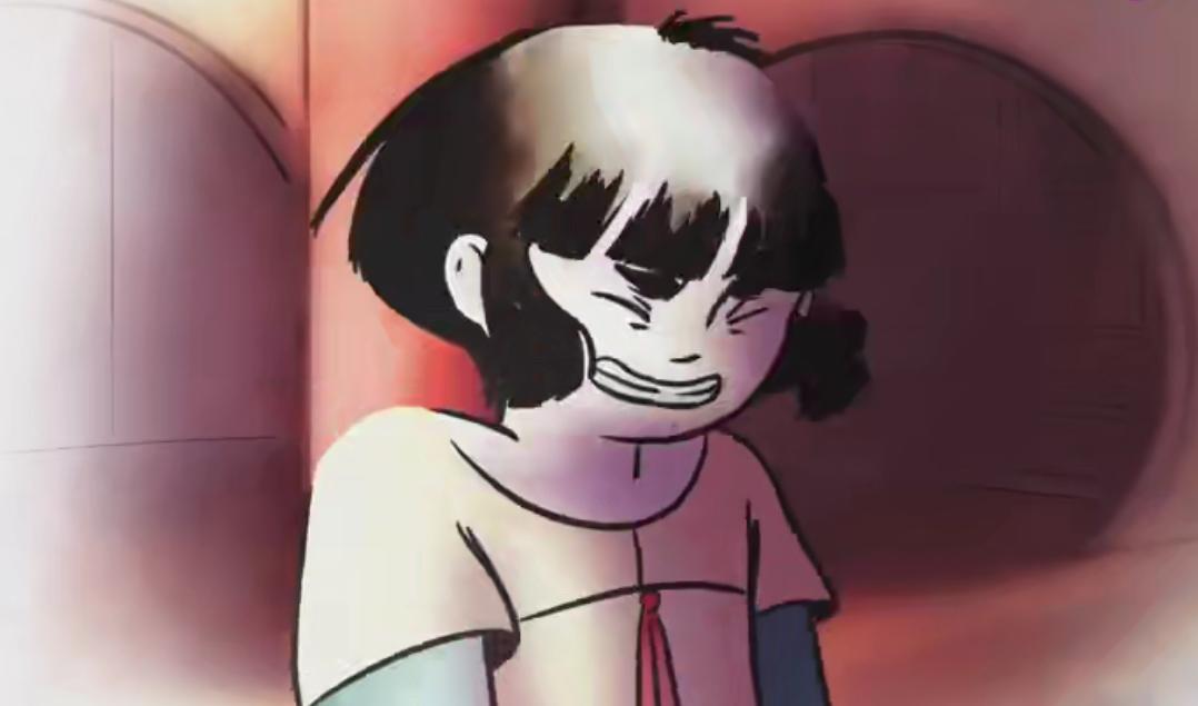 水墨风动漫女生图片,水墨风动漫女图文