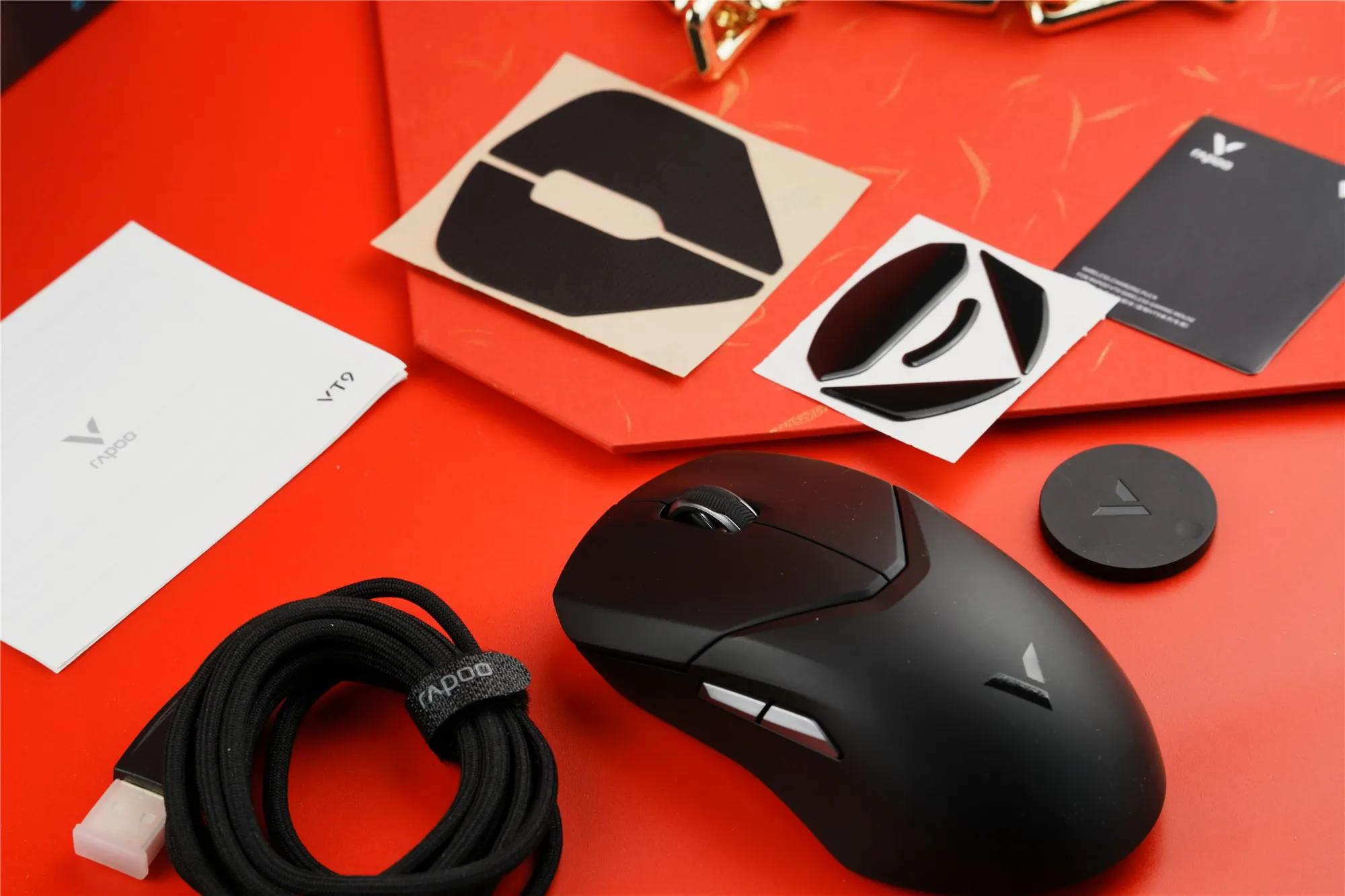 小巧灵敏黑科技雷柏vt9pro鼠标,雷柏鼠标vt9pro跟罗技4502