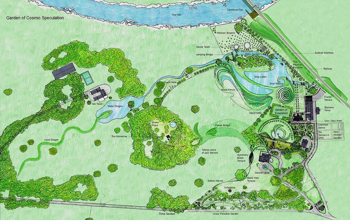 在花园中思考宇宙——詹克斯宇宙思考花园