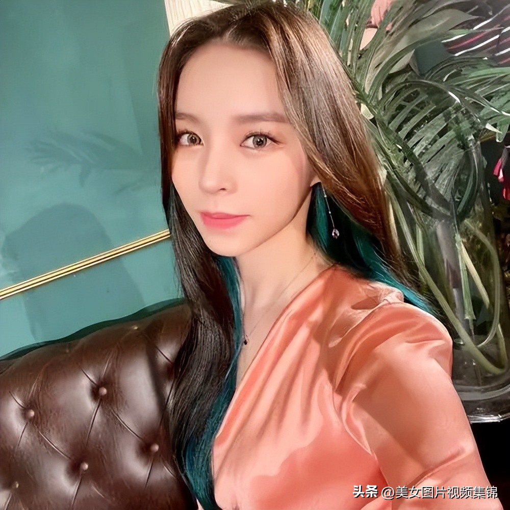 王灏儿红裙,王灏儿高清美图