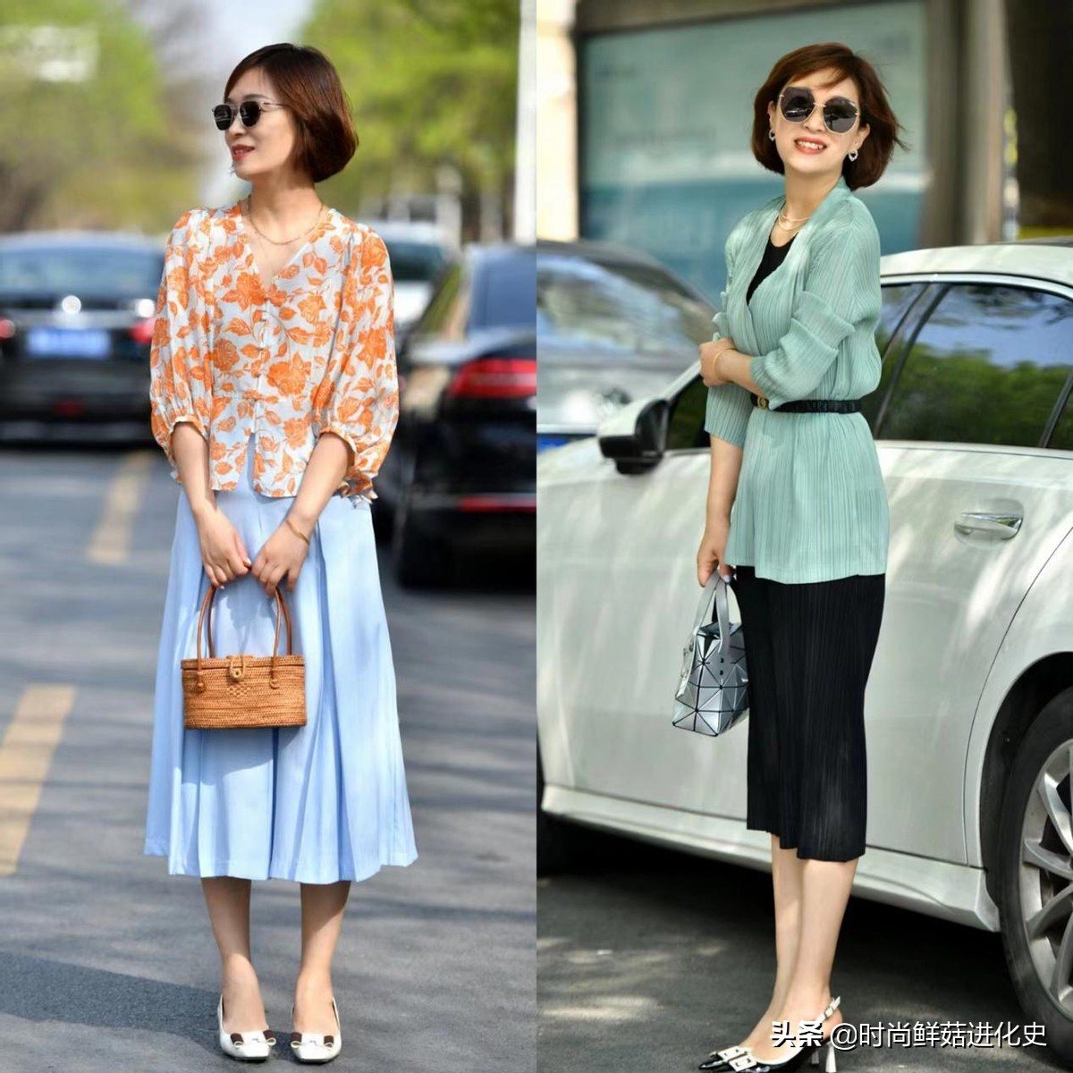 难怪T恤不流行了!今年“三宅弹簧衫”火了,50、60岁女人都爱穿