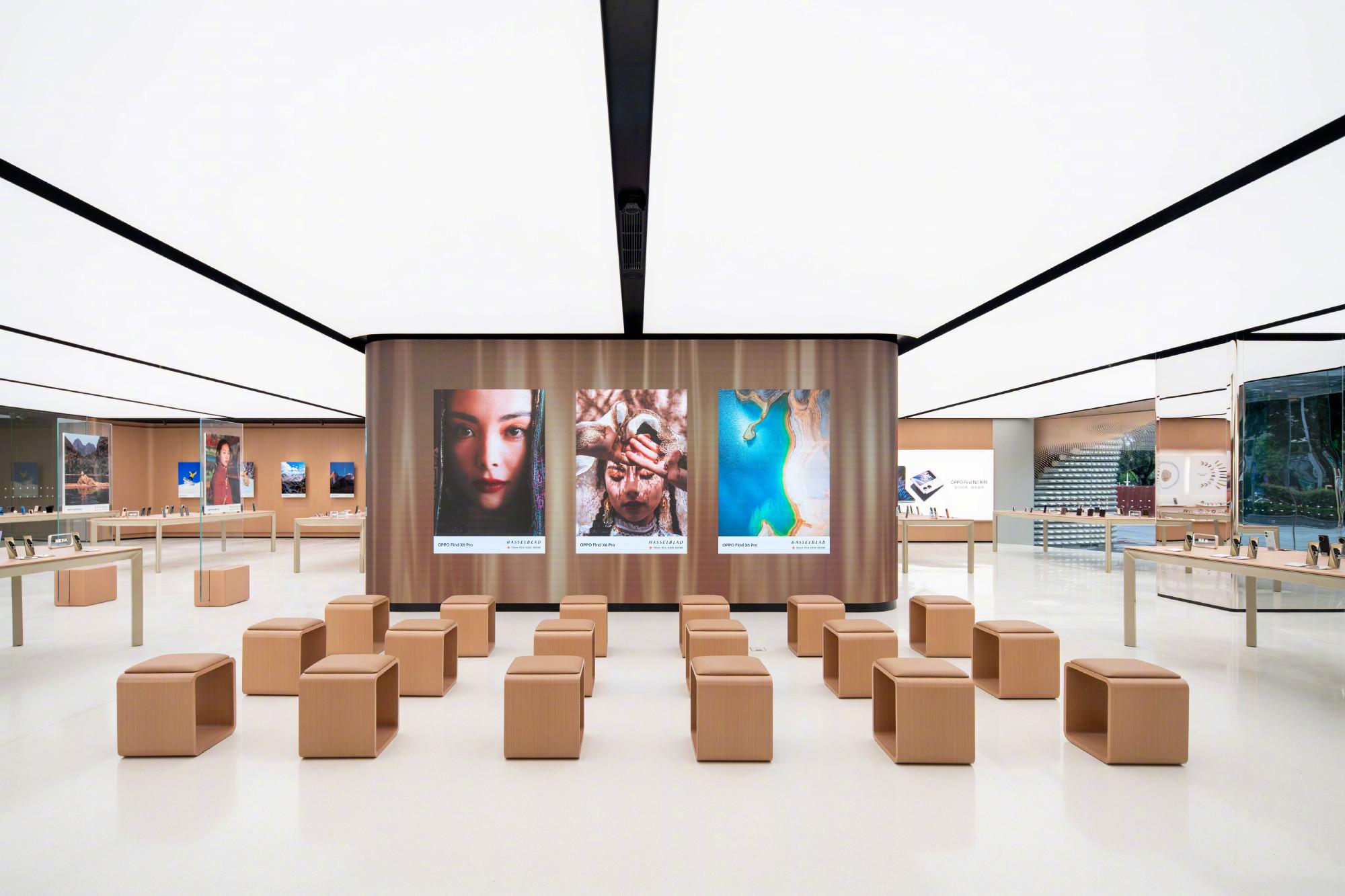 oppo全新形象旗舰店引领线下布局,oppo全球首家超级旗舰店设计