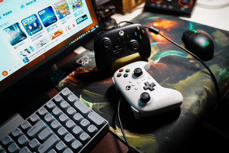 八位堂猎户座xbox手柄连接pc游戏,八位堂猎户座手柄和switchpro