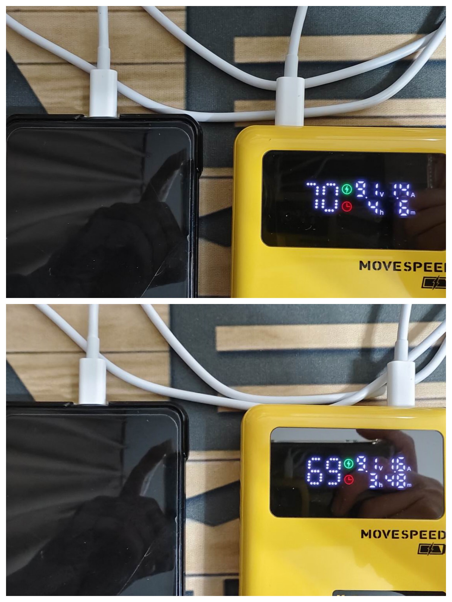 睿量双向快充移动电源测评,移速能量星球充电宝测评