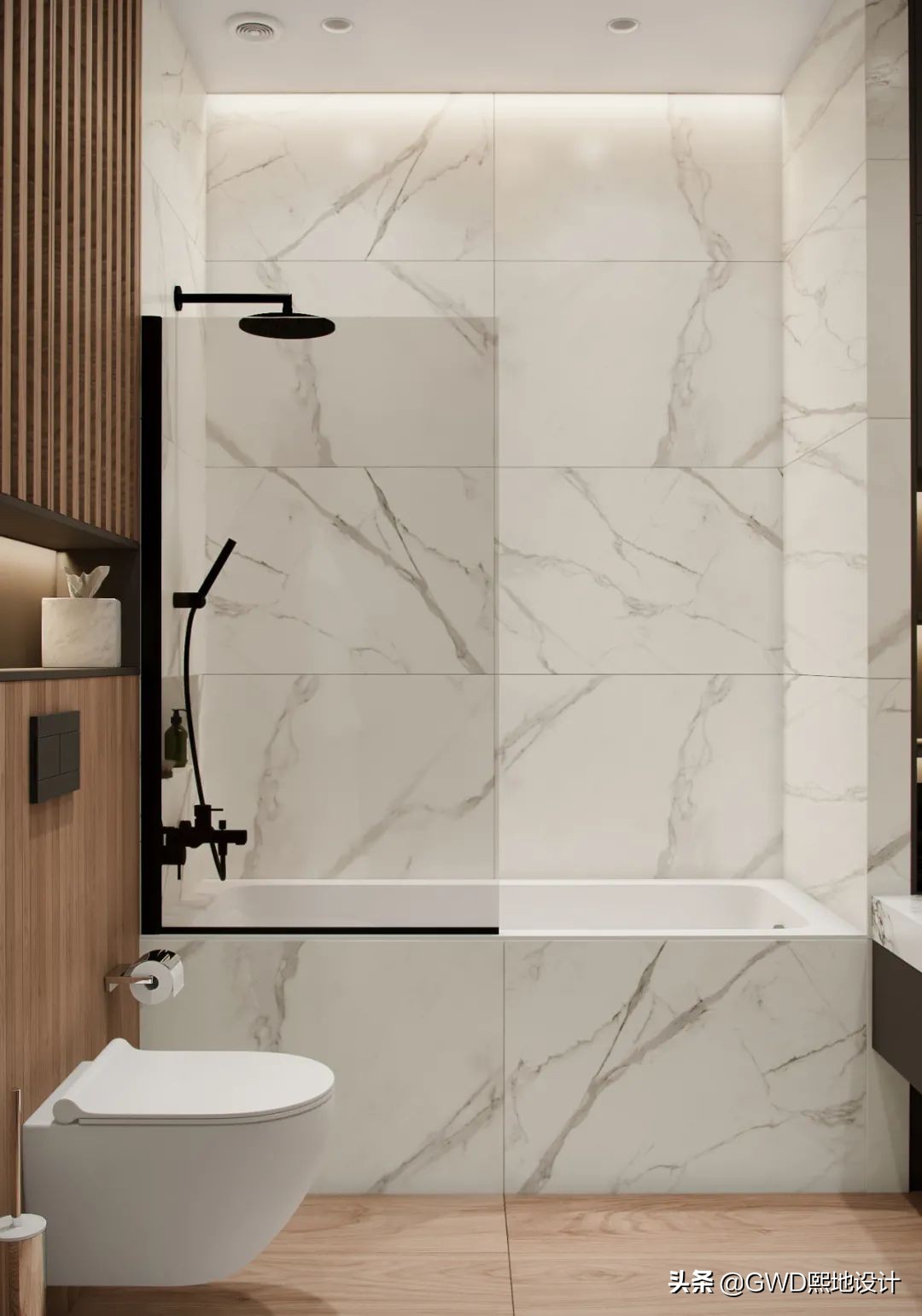 最美卫生间装修效果图,2021最火卫生间设计效果图