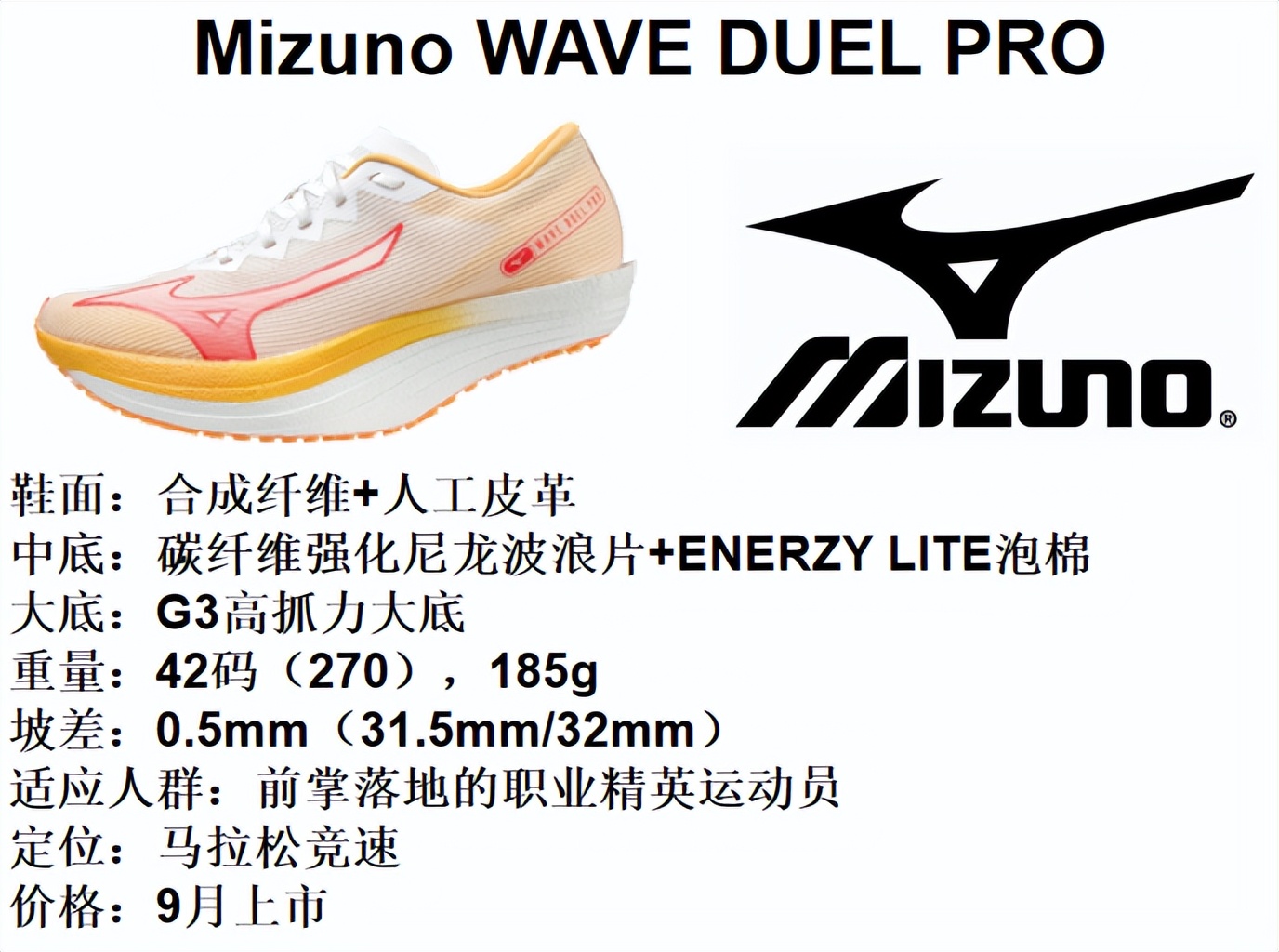 2023美津浓跑鞋矩阵,美津浓跑鞋矩阵aero20