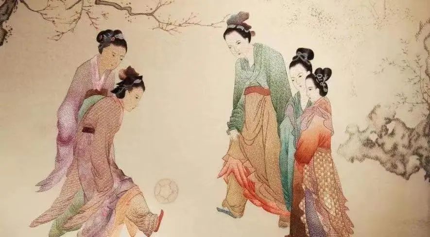 蹴鞠踢世界杯,乾隆蹴鞠片段