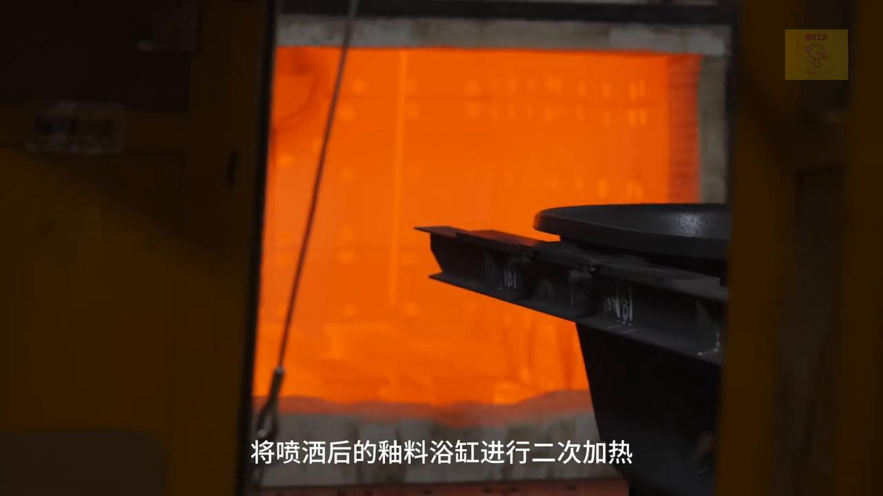 搪瓷浴缸生产过程,铸钢浴缸制作过程