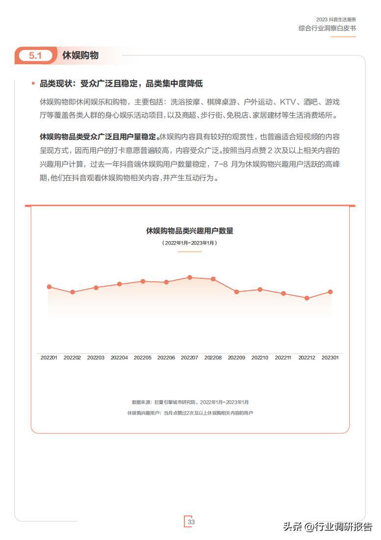 2023年生活服务综合行业洞察报告（休娱购物、丽人、LifeEvent）