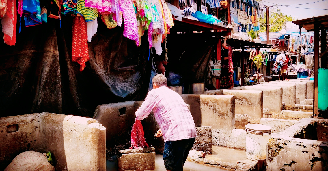 千人洗衣机孟买,印度孟买千人洗衣