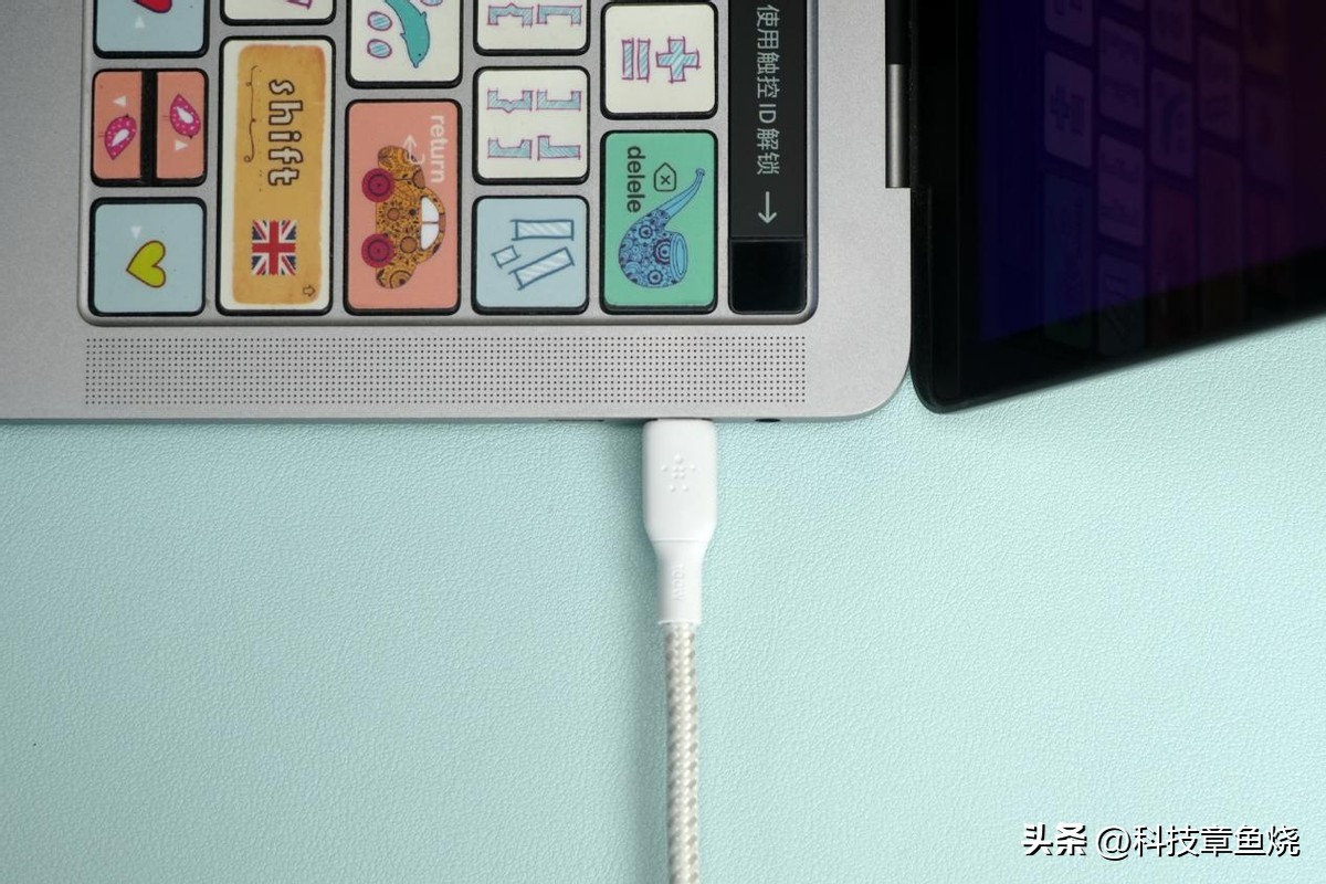 mac充电线原装快充,苹果充电线用贝尔金