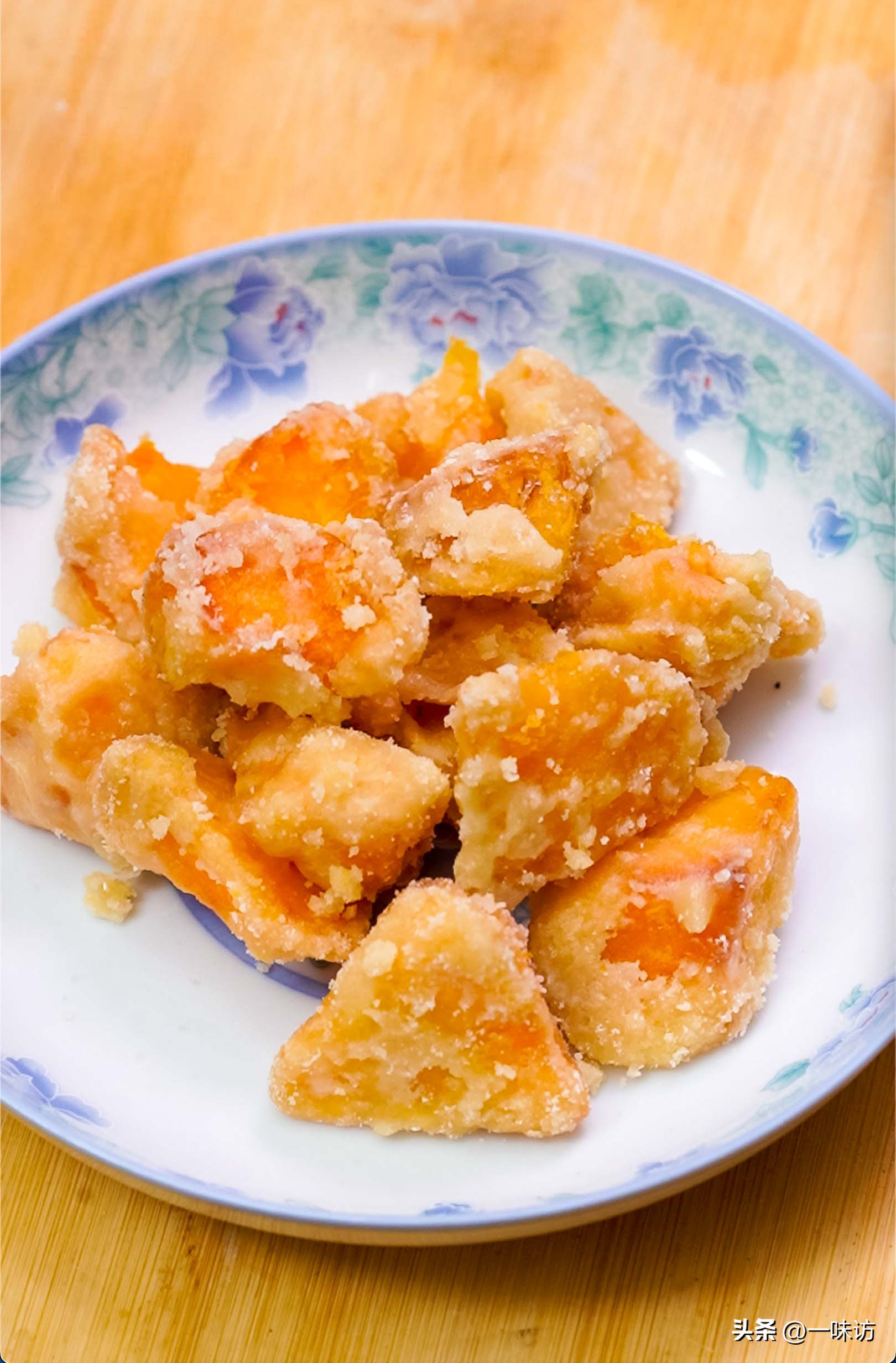 翻沙红薯简单做法,翻沙红薯做法步骤