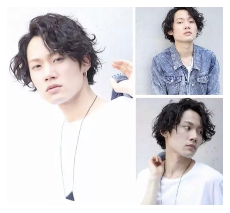 欧美慵懒卷发男生自己怎么卷,欧美风羊毛卷男士卷发教程