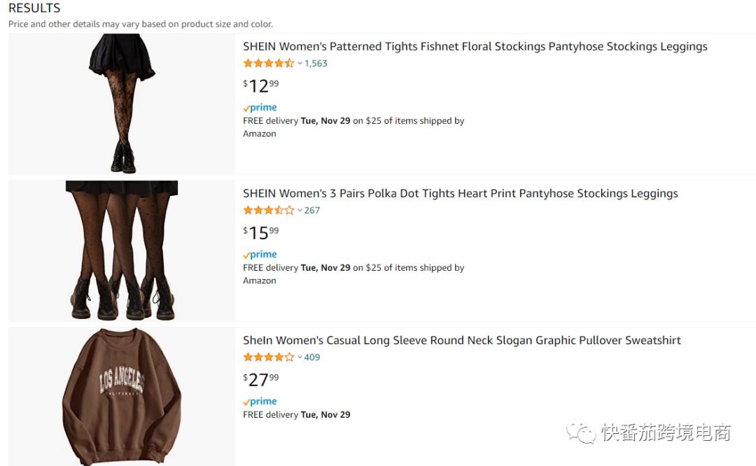 【每日一店088】SheIn？这个女装品牌在美国站销售业绩也不错