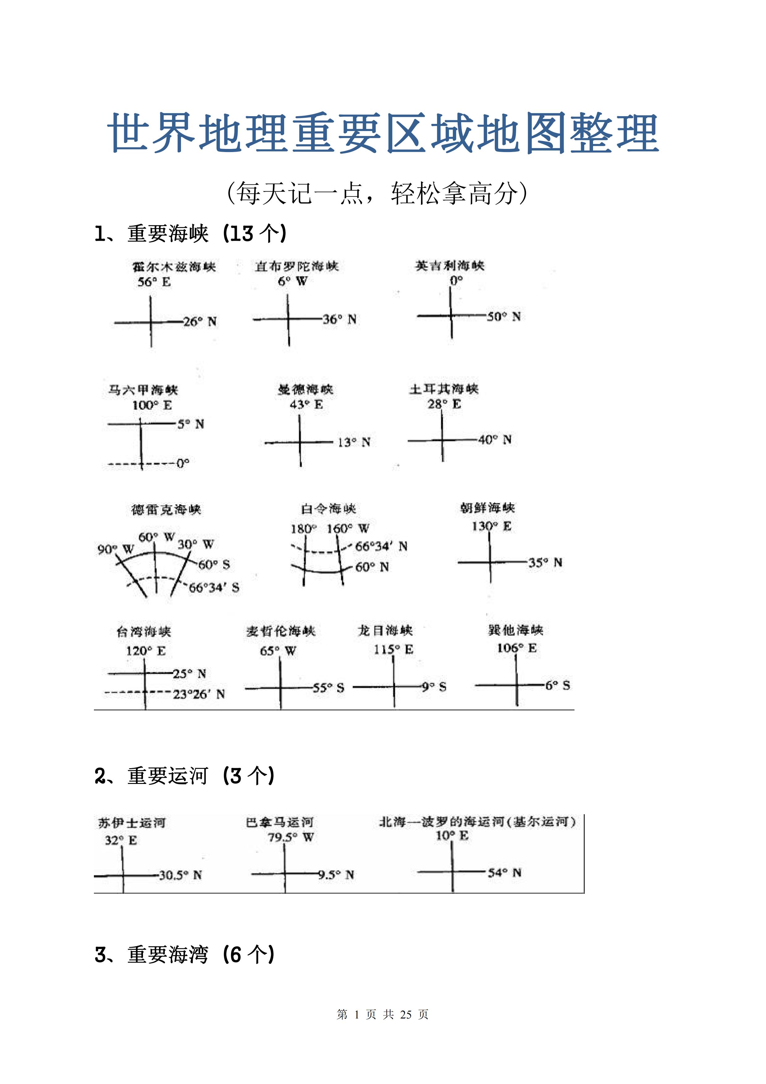 最好的方法学中国地理和世界地理,世界地理区域地理应该怎样学