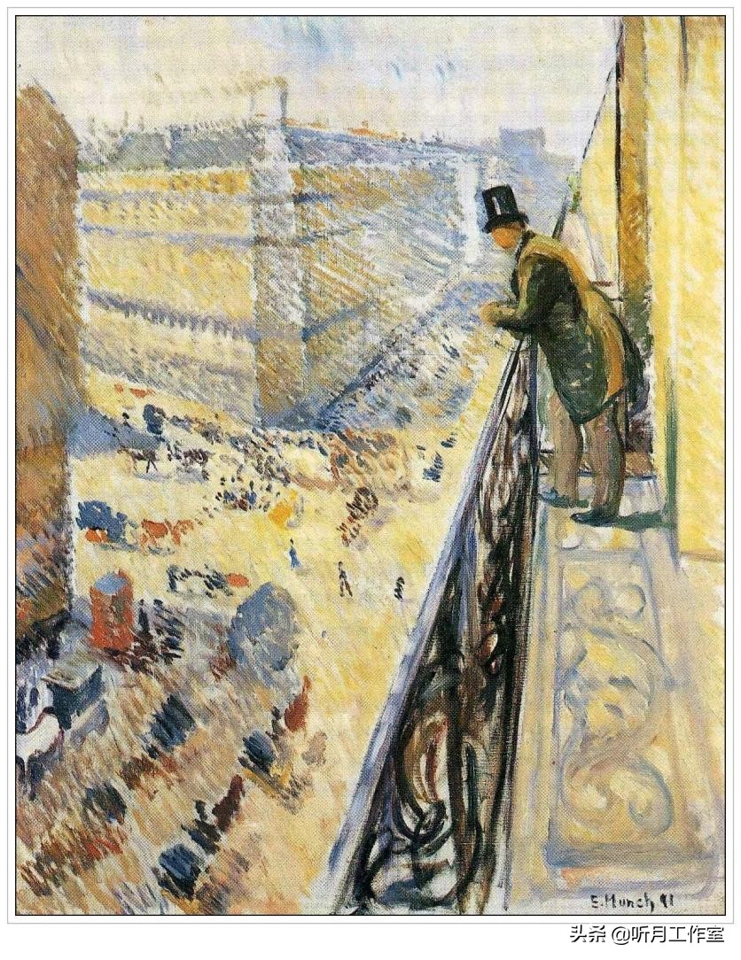 挪威艺术家爱德华·蒙克,挪威表现主义画家爱德华·蒙克