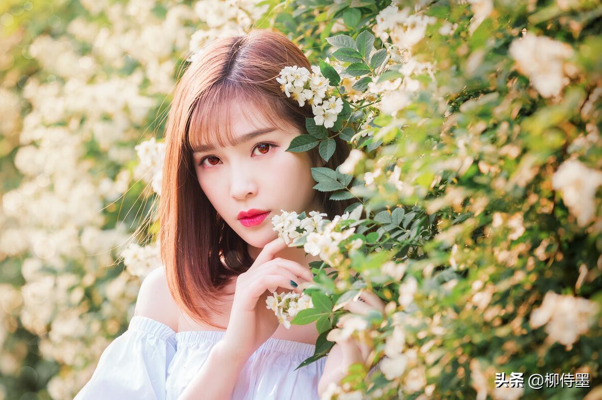 短视频拍摄人像怎么摆姿势,拍蔷薇人像如何摆姿势夜晚