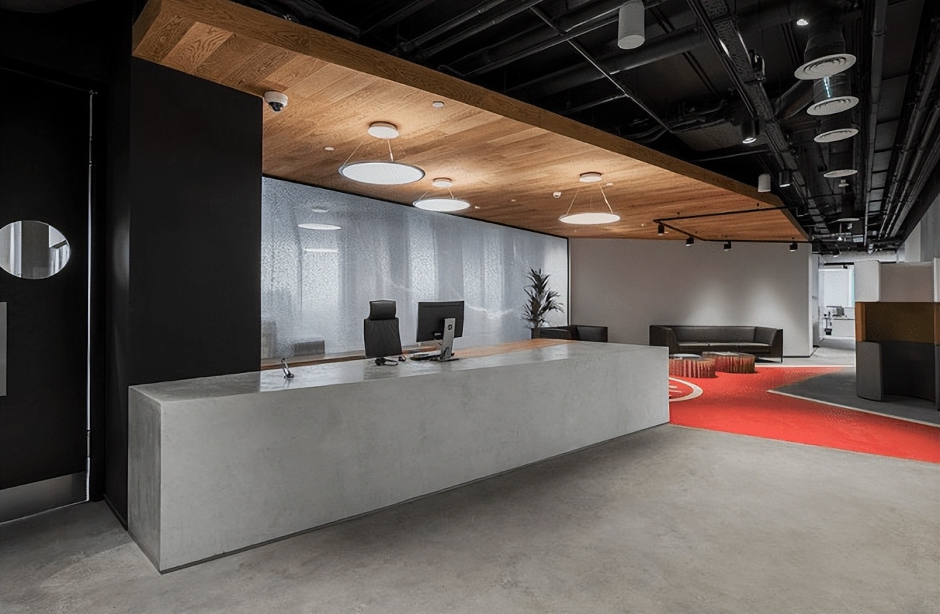 高级感职场办公区装修设计效果图,高级感职场办公区设计效果图