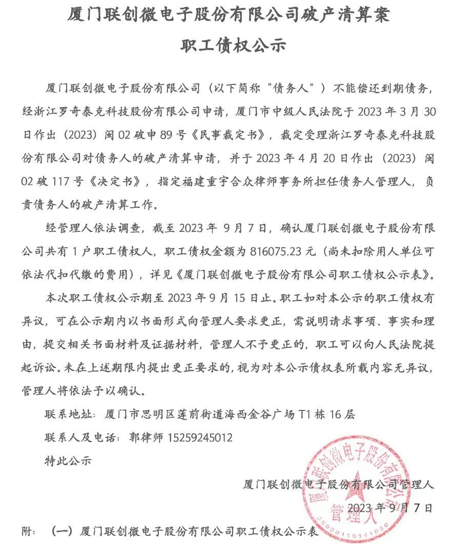 福建省半导体集团公司,福建倒闭工厂最新名单