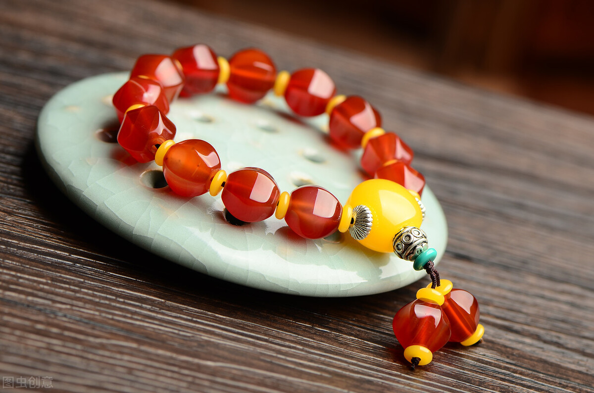 宝石原石手串,宝石珍珠手串