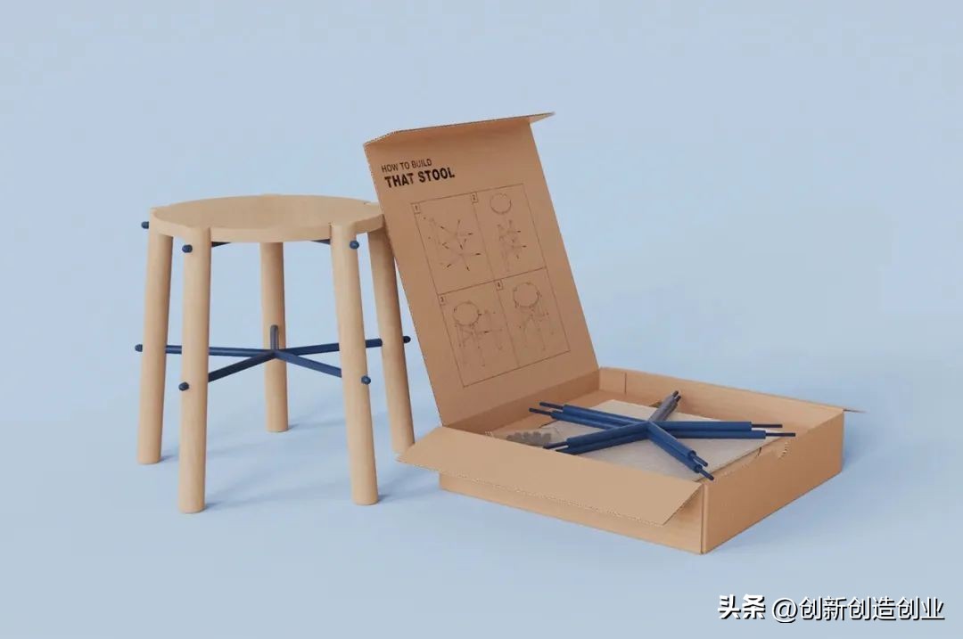 创意设计凳子草图,设计款凳子