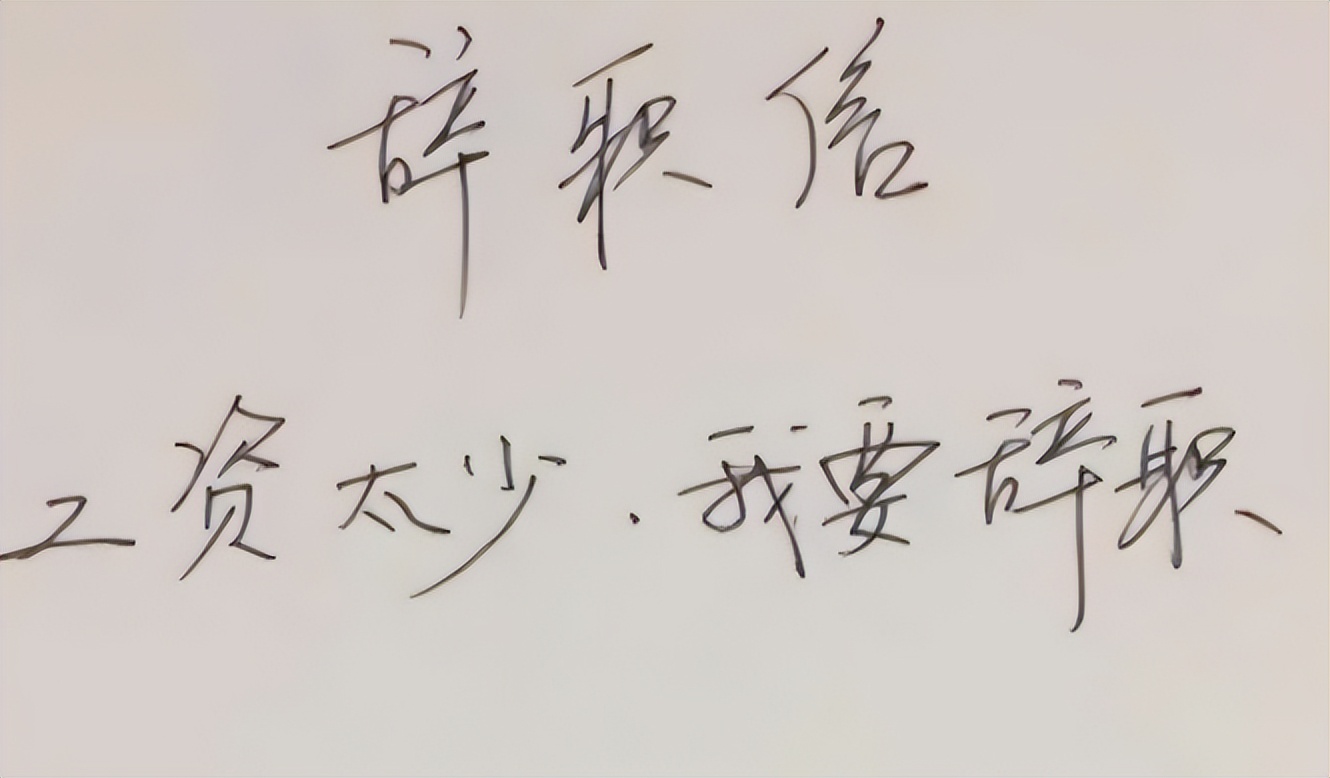00后辞职信走红90后感慨自己老了,毕业生辞职信走红网友太有个性