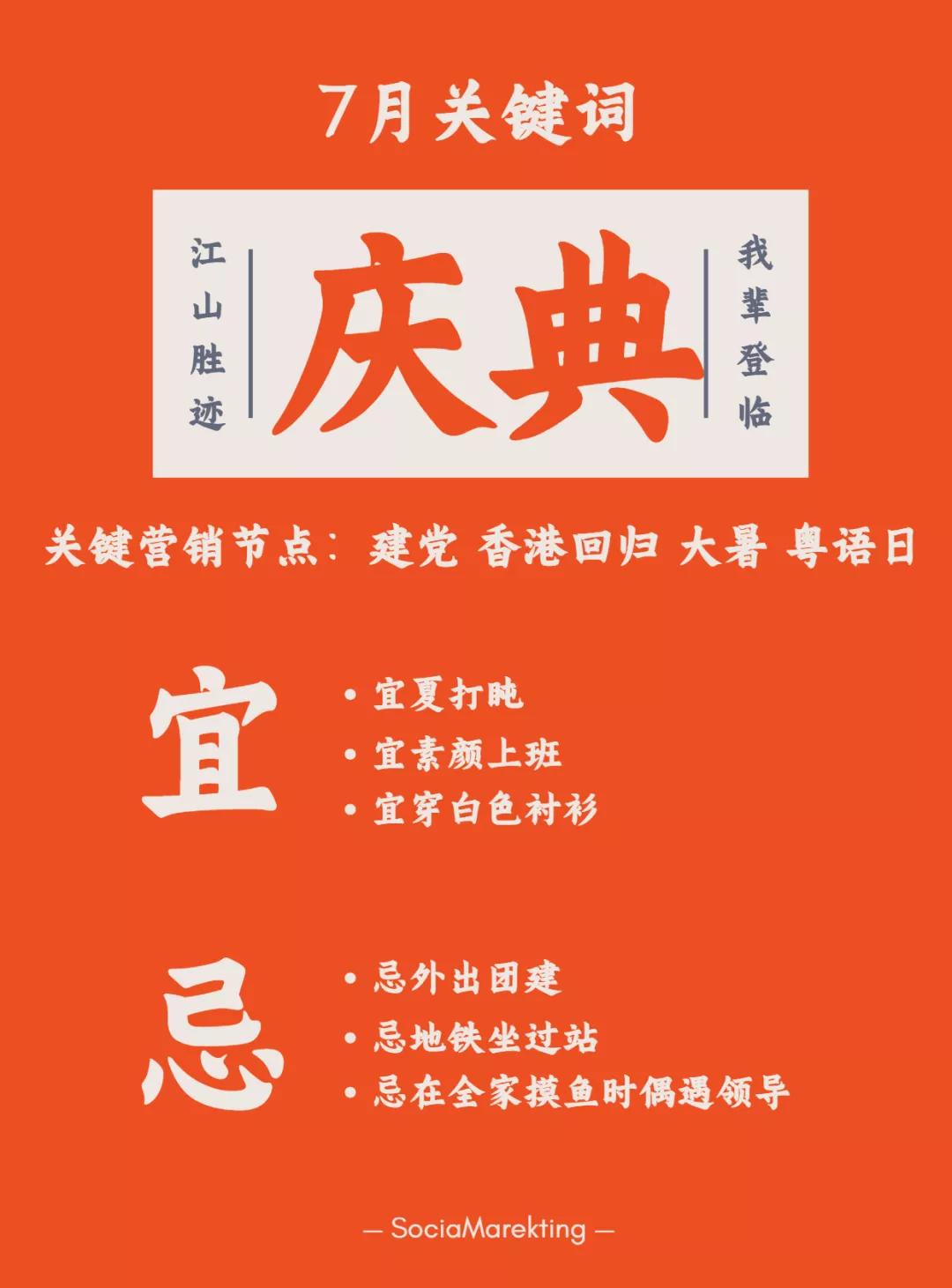 营销日历7月营销热点抢先看,一份热点全面的营销日历