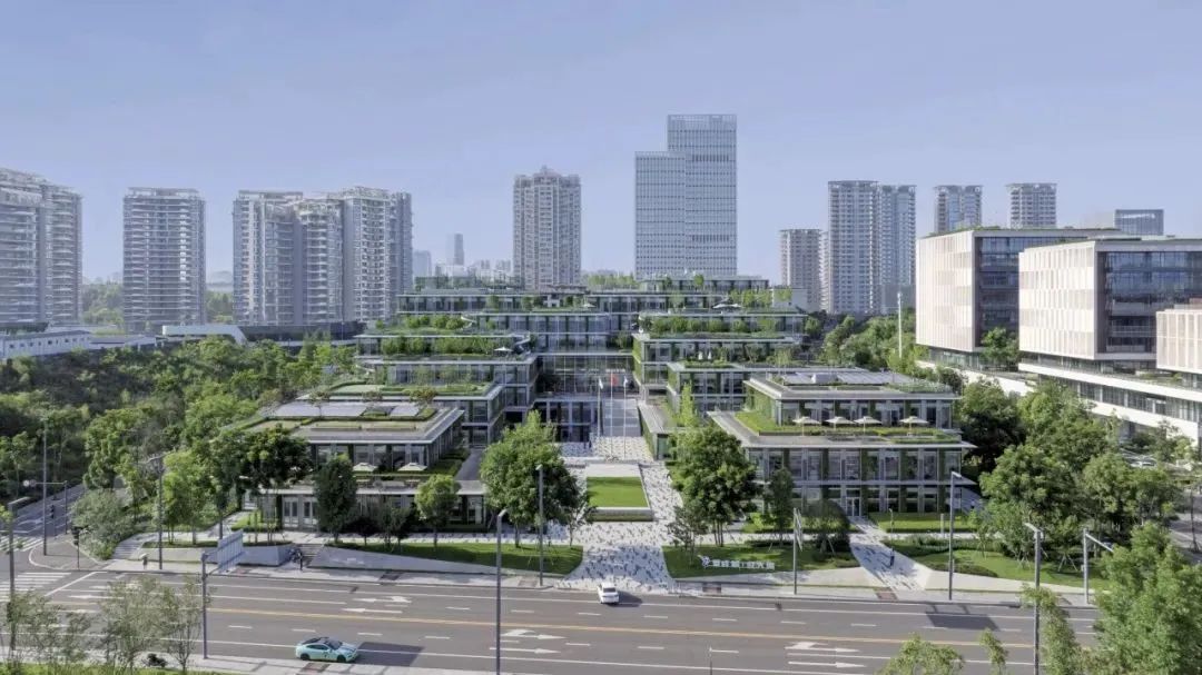 一栋“近零碳建筑”和一条“翡翠项链”引领绿色发展